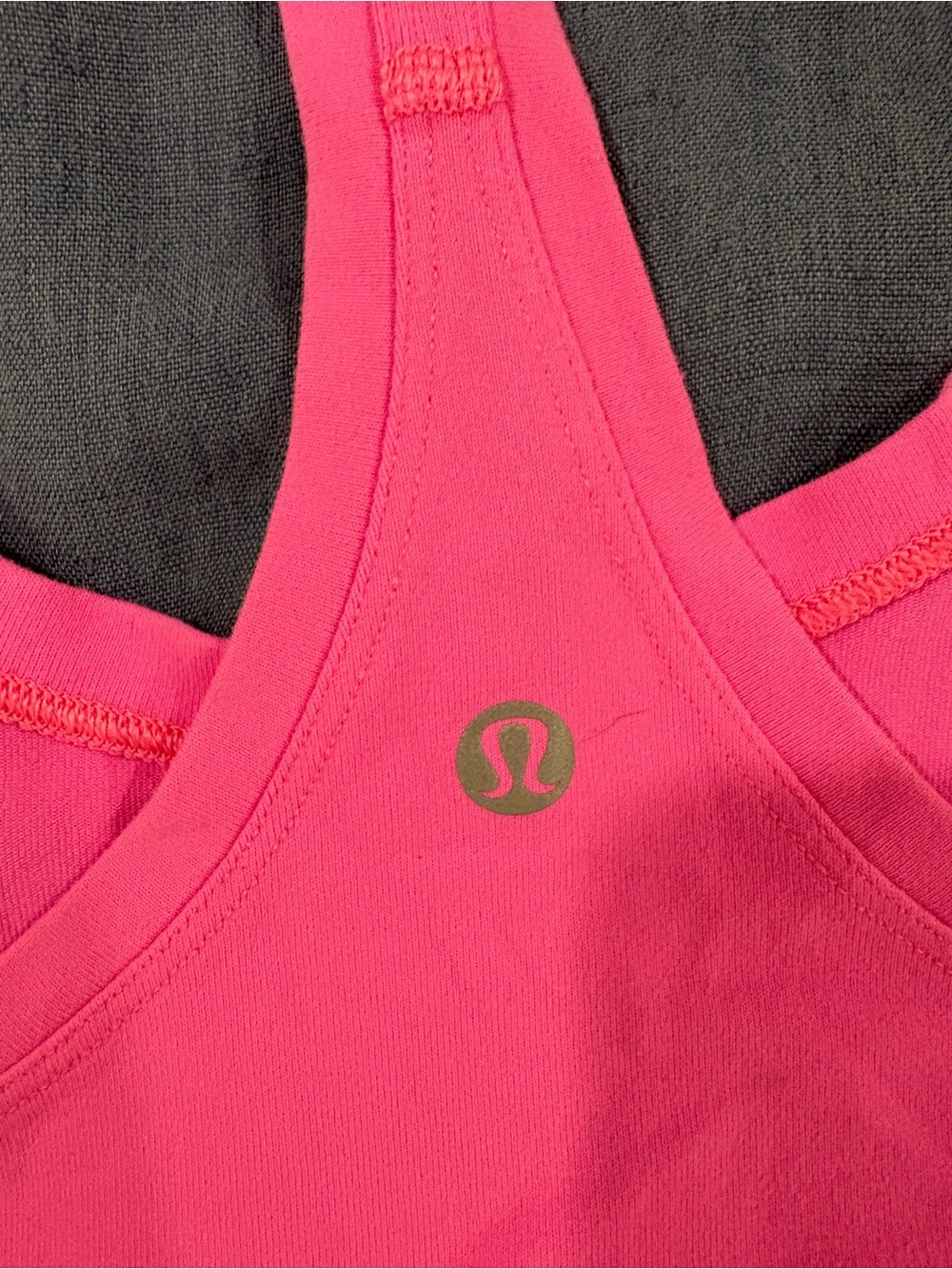 lululemon athletica Bright Pink Racerback Tank - Picture 3 of 3